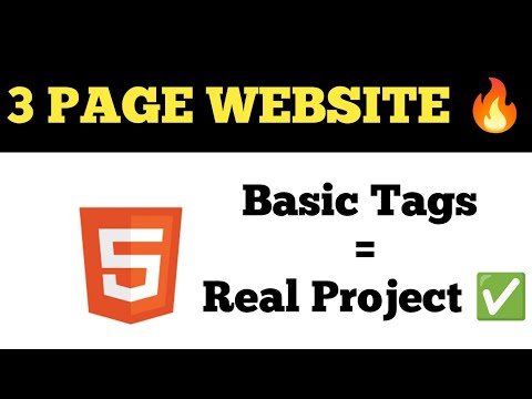 Your First Website in Pure HTML! 🚀 | Step-by-Step Tutorial