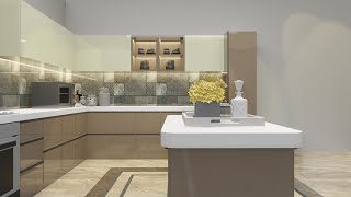 Kitchen interior design | Walkthrough
