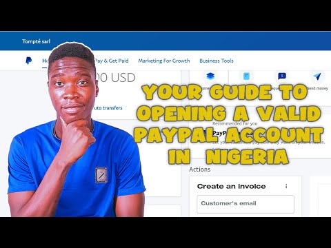 How to create a PayPal account that works in Nigeria | Full tutorial