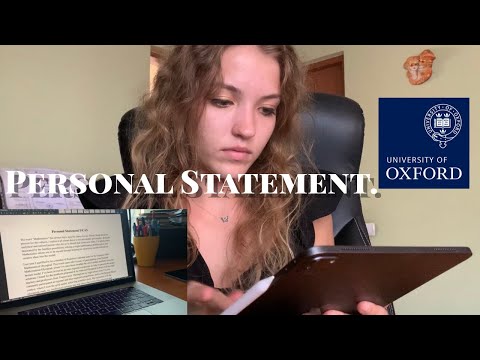 Reading my PERSONAL STATEMENT that got me into OXFORD, IMPERIAL and more - Mathematics