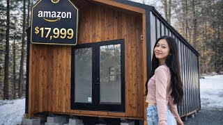 She Thought This 400 Sqft Amazon Tiny House Was a Scam… Until It Arrived 😳🏠