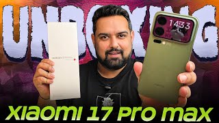 Xiaomi 17 Pro Max Unboxing || Snapdragon 8 Elite Gen 5 🔥
