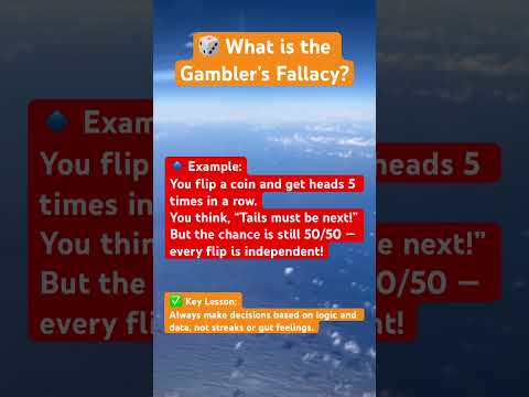Gambler’s Fallacy #financeeducation