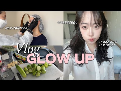 GLOWUP VLOG | Healthy weight loss, microblading, daily routine