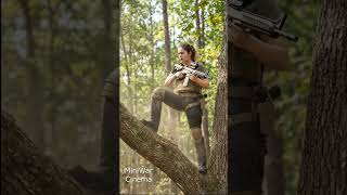 Pure Chaos in the Jungle! 🌲🔥 #Shorts #army #soldier #military