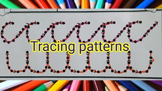Pattern Writing For Nursery Class |  Curve Lines | pattern worksheet for lkg |
