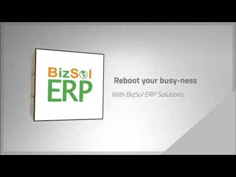 BizSol ERP | To Reboot your busy-ness