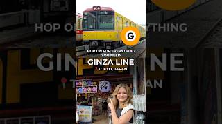 Ginza Line — one subway line has you covered! 🚇💫 #ginzaline