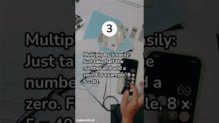 Multiplication Trick You Didn’t Know ✖️#trending #MathHacks #QuickMath #Shorts #LearningMadeFun