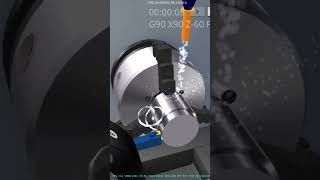 G90 in CNC #simulator #automobile #cnc #shortvideo