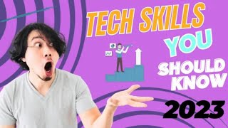 Top Tech skills you must know in 2023 🤔💡