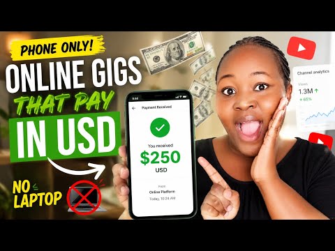 Phone-Only Online Gigs That Actually Pay in USD(No Laptop Needed)