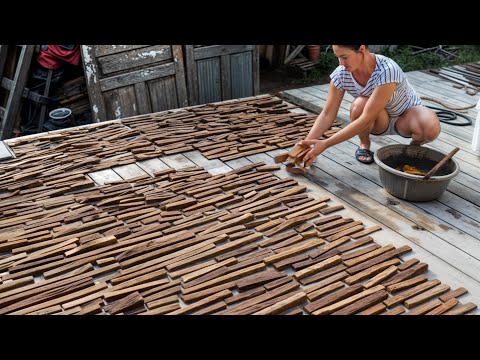 Don't Throw Away Oak Scraps! Turn Them Into Amazing Wooden Wall Decoration