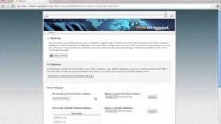 vBulletin 5 Connect: Restore Database via Backup Channels