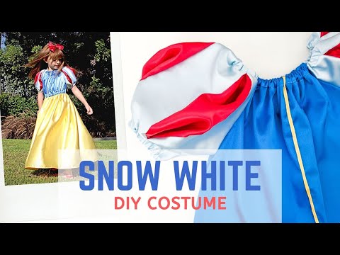 DIY Snow White Costume for Kids | Sewing Tutorial