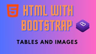 HTML Tables and Images with Bootstrap