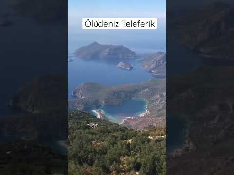 Ölüdeniz Teleferik, Fethiye, Muğla, Turkey #ölüdeniz #travel #fethiye #mountains #turkey #sea