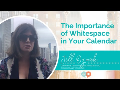 The Importance of Whitespace in Your Calendar