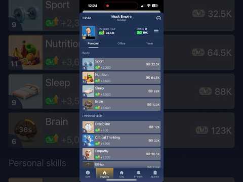 Musk Empire vs hamster Kombat #muskempire #hamsterkombat #trading #shorts