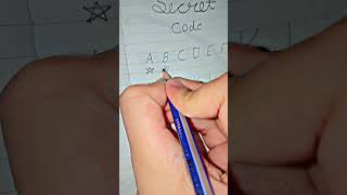 Alphabet secret code 🙈#trendingonshorts #trending #viral#cute#supershy #secretcodes#secret#alphabet