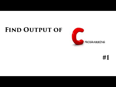 Find the Output of C-Program | #1 | printf() scanf() sizeof() related| In Hindi
