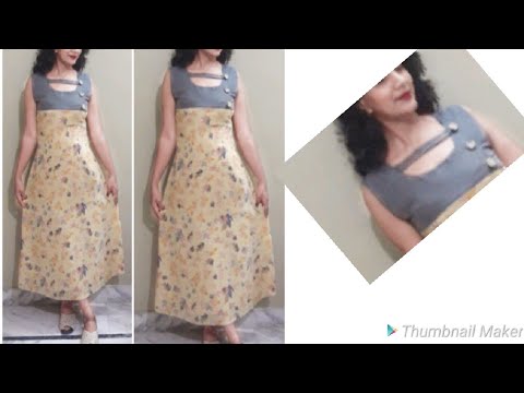Latest designer kurti cutting and stitching |Beautiful neck design | A-line kurti cutting |