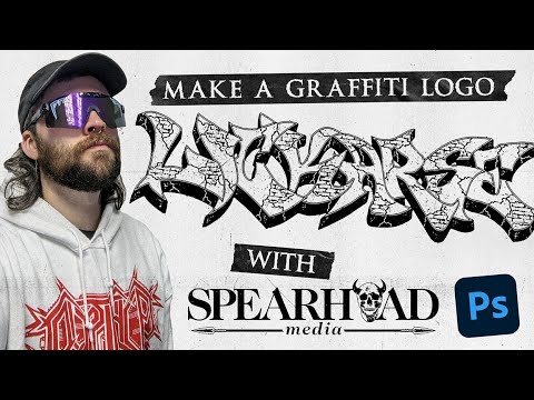 HOW TO: Graffiti/Hardcore Punk Logo - [Photoshop Tutorial] 2021