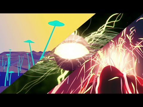Cosmic Garden: HD VJ Loops/Clips/Visuals for Resolume, Serato Video, VDMX, MixEmergency, CoGe, etc.