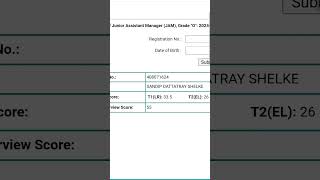 IDBI JAM SCORECARD / IDBI JAM FINAL RESULT SCORECARD / IDBI JAM #IDBI JAM