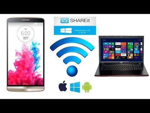Transfer Files between Windows PC and Android/ios via SHAREit