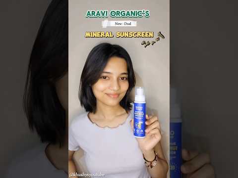 Aravi Organics Mineral Sunscreen Spray: The BEST Body Sunscreen for Summers! ☀️ #sunscreen #trending