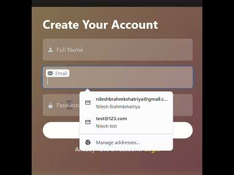 Build a Stunning Signup Form Using Bootstrap 5 | Modern UI Design #shorts