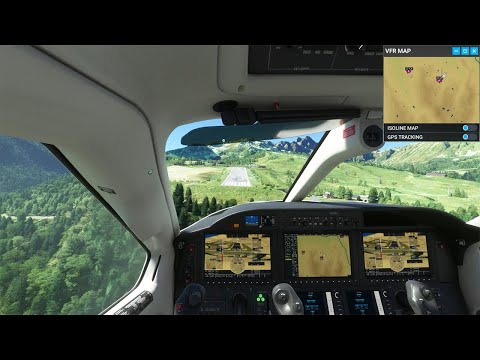 Messy Approach to Courchevel Airport (LFLJ) — World's Most Dangerous Airports #3 — MSFS 2020