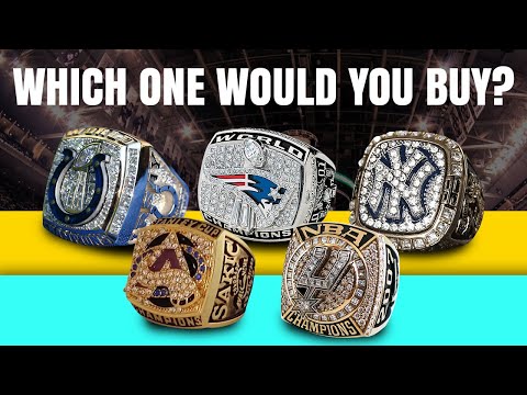 Top 10 Most Insanely Expensive Championship Rings!!!