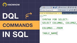 SQL DQL (Data Query Language) Commands: A Practical Approach