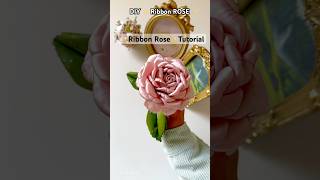 How to make a Rose | DIY Ribbon Rose Tutorial