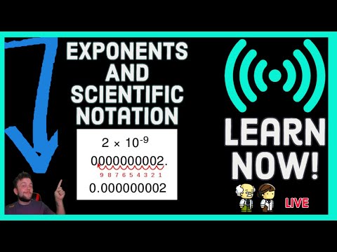 Live GED Class: Exponents and Scientific Notation Fast Review
