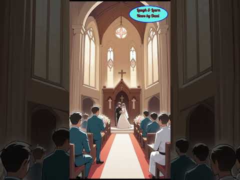 "Wedding Chaos: 'We Can't Hear at the Back!" #funnyjokes #funny #shorts