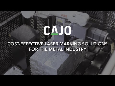 Cost-Effective Laser Marking Solutions for the Metal Industry by Cajo Technologies