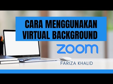 CARA MENGGUNAKAN VIRTUAL BACKGROUND DI ZOOM | Bila komputer tak support!