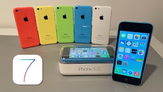 Unboxing an iPhone 5c that hasn't been updated since 2014!