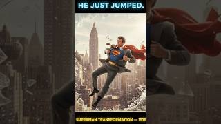 He Just Jumped 😱 | Superman’s Greatest Transformation (1978) #superman