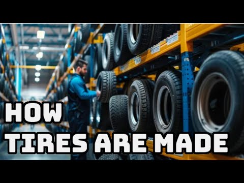 How Are tires Made Step By Step | Tire Manufacturing Process in Factory