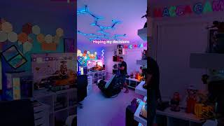 And no plan C 🫣#setup #gamer #gameroom #gamingroom