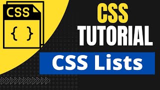 CSS Lists | CSS Tutorials For Beginners To Advanced