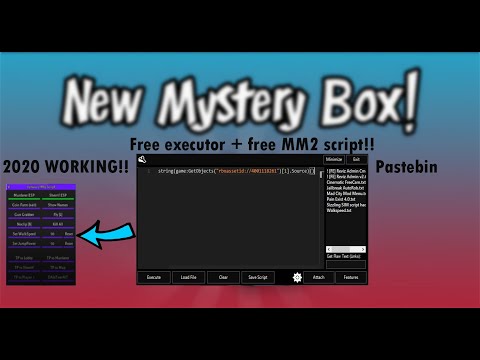 Roblox (Murder Mystery 2) | script hack | Working 2020 Pastebin!!