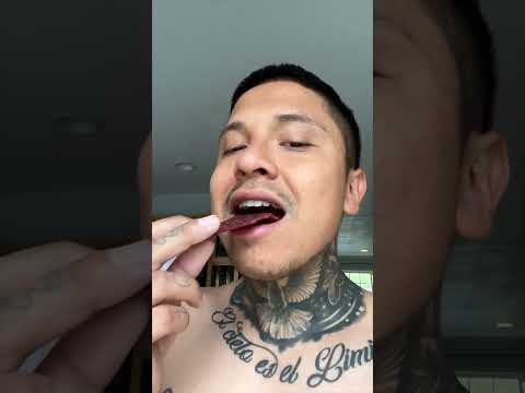 Flamin ‘ hot BEEF JERKY taste test #food