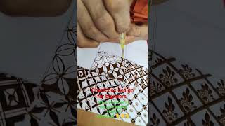 how to make check box design simple mehndi check manish mehndi art | Mumbai #mehndiartist