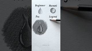 How to draw 3d water drop💧😱 #shorts #craft #art #drawing #crafts #satisfying