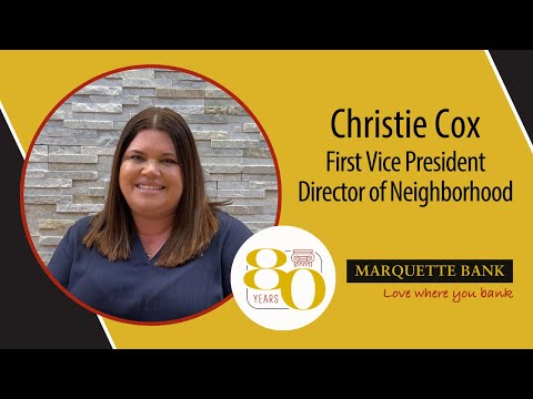 Meet Christie Cox, First Vice President, Director of Neighborhood